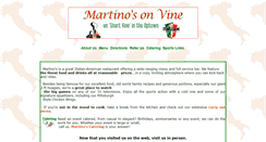 Desktop Screenshot of martinosonvine.com